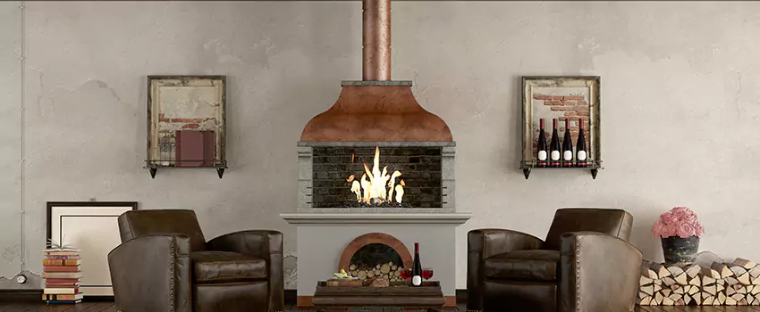 Thelin Hearth Products Providence Pellet Insert Fireplace Installation in Danville, KY