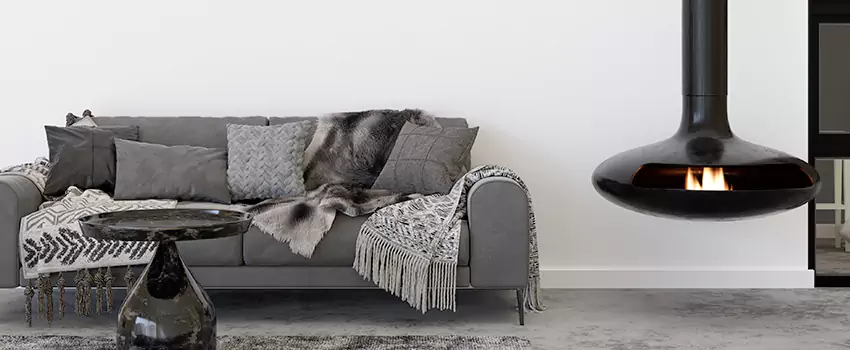 Circular Hanging Fireplace Installation Services in Danville, KY